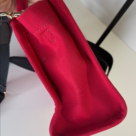Marc Jacobs crossbody work tote small saavy red purse bag - Picture 7 of 12